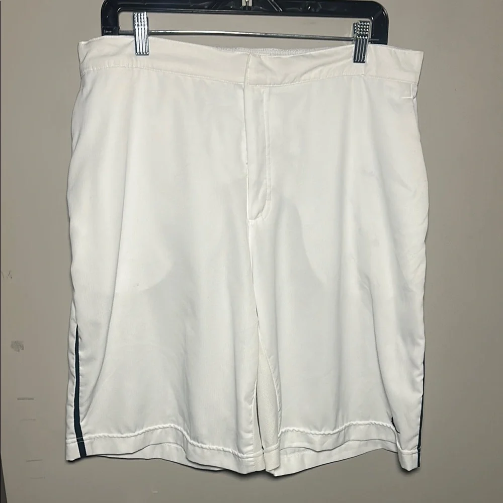 Nike Y2K White Men's Shorts with gray line